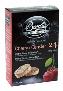 Bradley Cherry Bisquettes 24-Pack