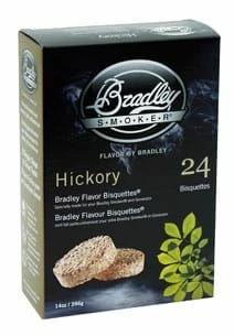 Bradley Hickory Bisquettes 24-Pack