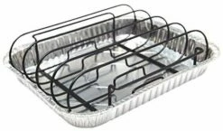 Rib-Rack Non-Stick With Foil Pan