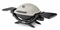 Weber Q1200 Gas Grill Titanium Lid