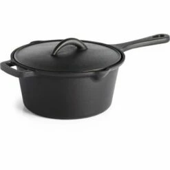 Napoleon Cast Iron Sauce Pan W/ Lid