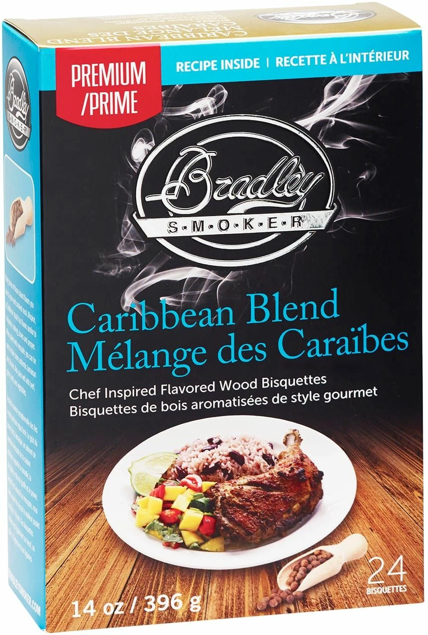 Bradley Smoker Caribbean Bisquettes (24 Pack) 1 Bradley Smoker Caribbean Bisquettes (24 Pack)