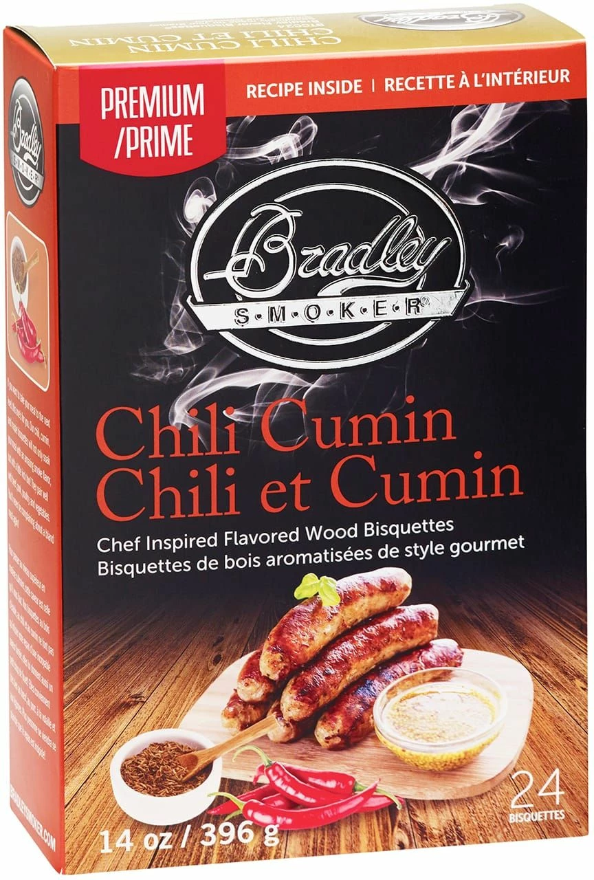 Bradley Smoker Chili Cumin Bisquettes (48 Pack) 1 Bradley Smoker Chili Cumin Bisquettes (48 Pack)