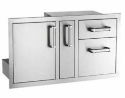 Door Drawer Combo With Platter Storage