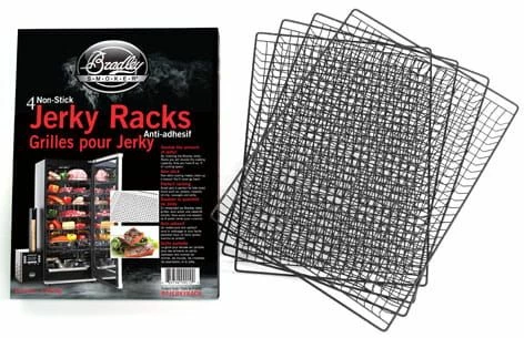 Bradley Set Of 4 Non-Stick Jerky Racks 1 Bradley Set Of 4 Non-Stick Jerky Racks