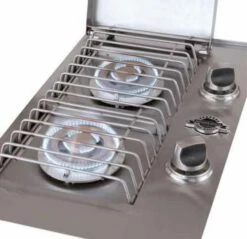 Side Burner Double Built-In