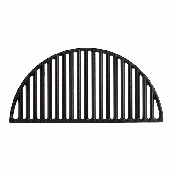 Kamado Joe Classic Joe - Half Moon Cast Iron Cooking Grate 1 Kamado Joe Classic Joe - Half Moon Cast Iron Cooking Grate