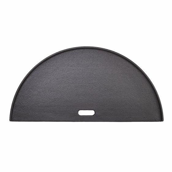 Kamado Joe Classic Joe - Half Moon Cast Iron Reversible Griddle 1 Kamado Joe Classic Joe - Half Moon Cast Iron Reversible Griddle