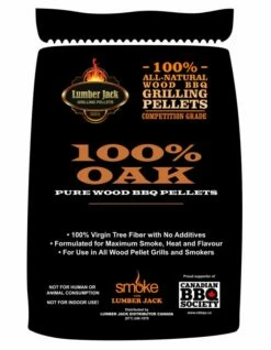 LumberJack 100% Oak Pellets (20 Lbs)