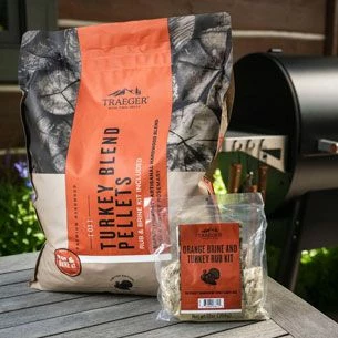 Traeger Turkey & Brine Kit Pellets 8 Kg Bag Limited Editio 1 Traeger Turkey & Brine Kit Pellets 8 Kg Bag Limited Editio