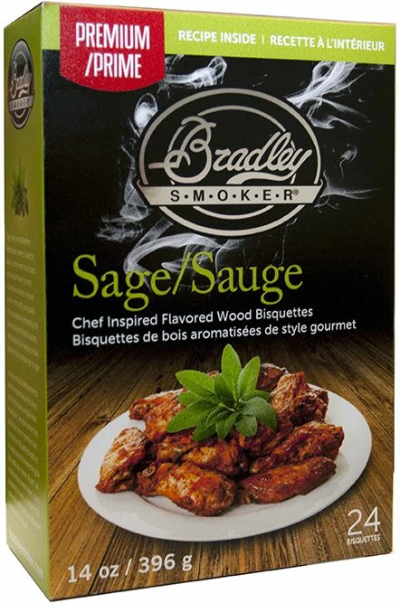 Bradley Smoker Sage Bisquettes (48 Pack) 1 Bradley Smoker Sage Bisquettes (48 Pack)
