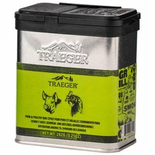 Traeger Pork & Poultry Rub 9.25 Oz 1 Traeger Pork & Poultry Rub 9.25 Oz