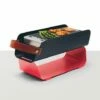 UNA Portable Table Charcoal Grill - Red