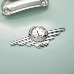 Weber 22 Inch 70th Anniversary Kettle Rock N Roll Blue 7 Weber 22 Inch 70th Anniversary Kettle Rock N Roll Blue -BROIL KING Shop weber anniversary grill thermometer c light blue