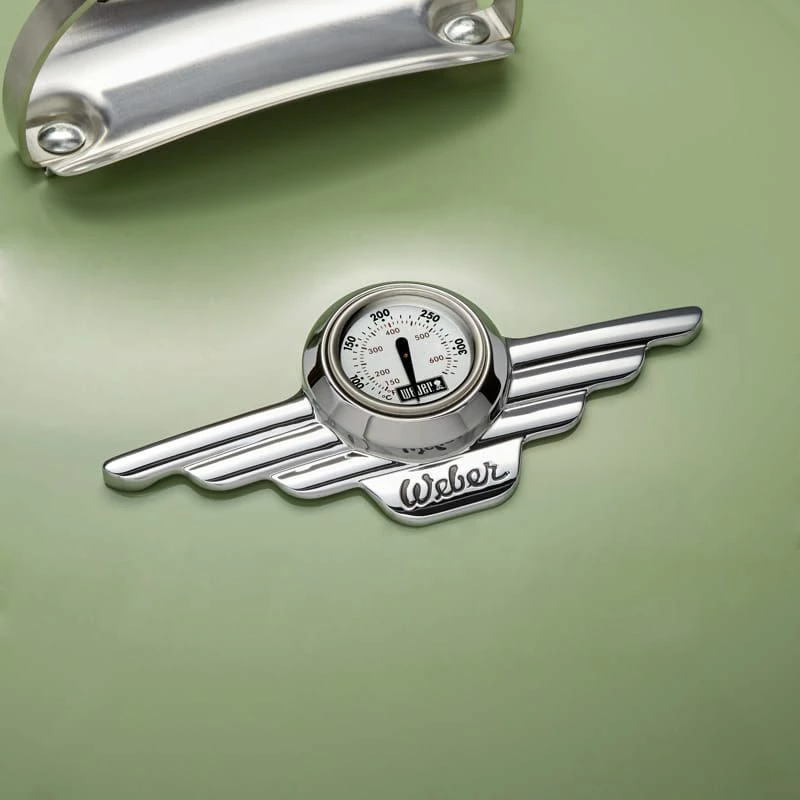 Weber 22 Inch 70th Anniversary Kettle Diner Green 4 Weber 22 Inch 70th Anniversary Kettle Diner Green - Image 4